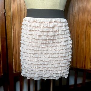 Kimchi Blue light pink high waisted skirt